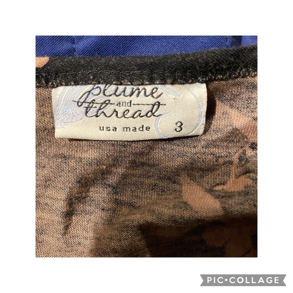 Plume & Thread Size 3 (Large) Floral Top - Picture 4 of 6